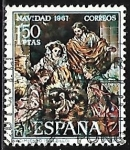 Sellos de Europa - Espa�a -  Navidad 1967 - nacimiento - Salzillo