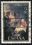 Sellos de Europa - Espaa -  Navidad 1970 - Adoracion de los Pastores Murillo