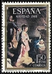 Sellos de Europa - Espa�a -  Navidad 1968 - Nacimiento - Barocci