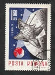 Stamps Romania -  2208 - Conquista espacial, Luna 9