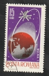 Stamps Romania -  2182 - Conquista espacial, Molnia 1