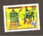 Sellos de Africa - Rwanda -  CAMBIADO NL