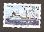 Stamps : Africa : Cape_Verde :  CAMBIADO CR