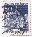 Sellos de Europa - Alemania -  ELLWANGEN / JAGST