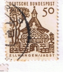 Stamps : Europe : Germany :  ELLWANGEN / JAGST 2