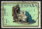Stamps Spain -  Navidad 1976 - El Misteio de la navidad 