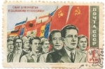 Stamps Russia -  Democracia y socialismo