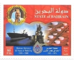 Stamps : Asia : Bahrain :  60 años de refinación de petróleo