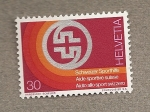 Stamps Switzerland -  Ayuda al deporte