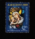 Stamps Hungary -  Virgen con niño