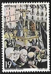 Stamps Spain -  Semana Santa -Zamora