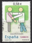Sellos de Europa - Espaa -  4335_Valores cívicos, donación de organos