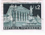 Sellos de Europa - Austria -  IKnterparlamentarische Uniuon 1969