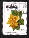 Sellos de America - Cuba -  Ibiscus