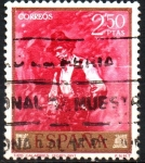 Stamps Spain -  HOMBRE  DE  CALABRIA.  PINTURA  DE  MARIANO  FORTUNATY.