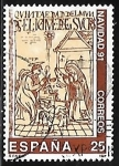Stamps Spain -  Navidad 91 -