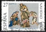 Stamps Spain -  Navidad 1992