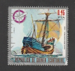 Stamps Equatorial Guinea -  Nave mediterránea siglo XIV