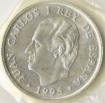 monedas del Mundo : Europa : Espa�a :  Monarquia - 1995 - Juan Carlos I