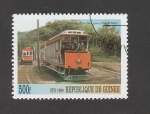Sellos de Africa - Guinea -  Tranvía Isla de Man