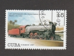 Stamps Cuba -  160 Aniv. Ferrocarriles de Cuba