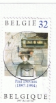 Stamps Belgium -  Paul Delvaux 1897 - 1994