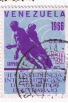 Stamps Venezuela -  II conf. Interamericana de Maestros del Trabajo 3