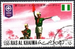 Stamps United Arab Emirates -  MOVIMIENTO  SCOUT.  SEÑALIZACIÓN.