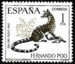 Stamps Spain -  Dia del Sello1967