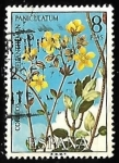 Stamps Spain -  Flores - Helianthemum Paniculatum