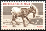 Stamps : Africa : Mali :  ANIMALES  DOMÉSTICOS.  CABRA.