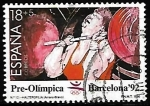 Stamps Spain -  Pre-Olímpica Barcelona 92 