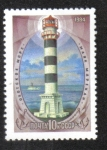 Stamps Russia -  Faros,Faro de Marekan, mar de Okhotsk 