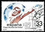 Stamps Spain -  Copa Mundial de Fútbol - España'82
