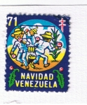 Stamps : America : Venezuela :  Navidad 71   2