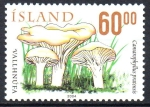 Stamps Iceland -  HONGOS.  CAMAROPHYLLUS  PRATENSIS.