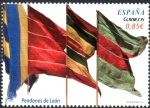 Stamps Spain -  PENDONES  DE  LEÓN