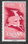 Stamps Spain -  190 - Gacela (Sahara Español)