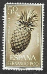Sellos del Mundo : Europa : Espaa : 224 - Piña (Fernando Poo)