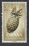 Stamps Spain -  224 - Piña (Fernando Poo)