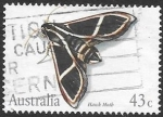 Stamps Australia -  mariposa
