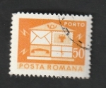 Stamps Romania -  140 - Símbolo postal