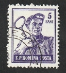 Stamps Romania -  1383 - Trabajador de la fundición