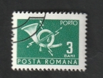 Sellos de Europa - Rumania -  127 - Cornamusa
