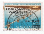 Stamps : America : Venezuela :  Puente sobre el lago Maracaibo