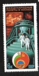 Stamps Russia -  Vuelo espacial soviético-búlgaro