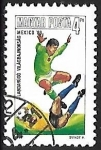 Sellos de Europa - Hungr�a -  Copa Mundial de Fútbol - México 1986