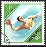 Sellos de Europa - Hungr�a -  Munich 1972 - Water-polo