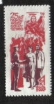 Stamps Russia -  25 aniversario de la milicia voluntaria del pueblo