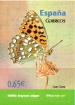 Stamps Spain -  MARIPOSAS.  ARGYNNIS  ADIPPE.